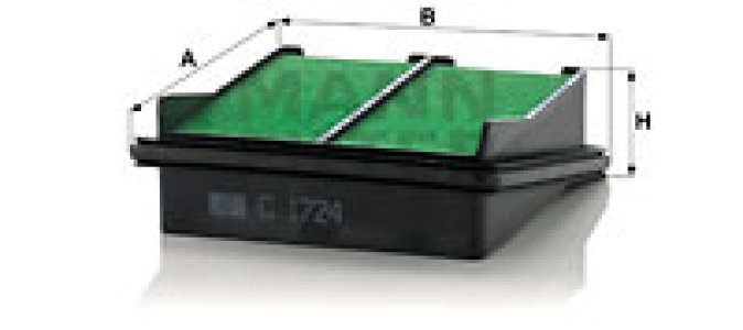 Filtr powietrza MANN-FILTER C1724 