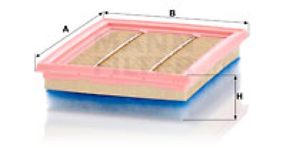 Filtr powietrza MANN-FILTER C22007 