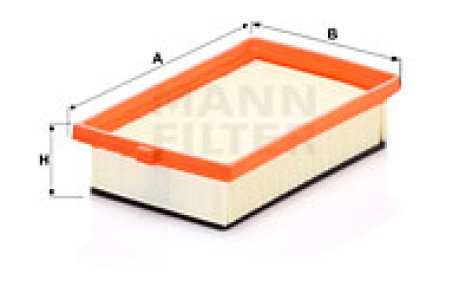 Filtr powietrza MANN-FILTER C23013 