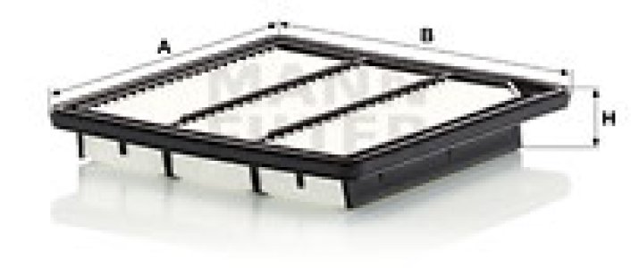 Filtr powietrza MANN-FILTER C23094 