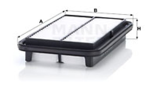 Filtr powietrza MANN-FILTER C24003 