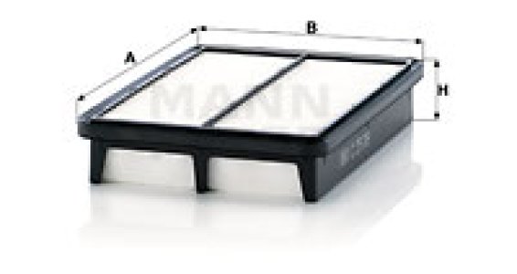 Filtr powietrza MANN-FILTER C25019 