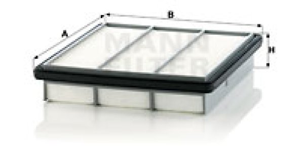 Filtr powietrza MANN-FILTER C25020 