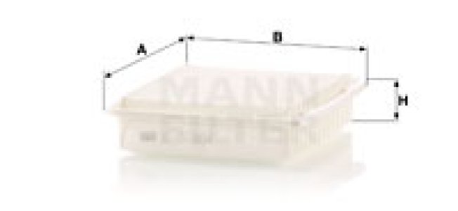 Filtr powietrza MANN-FILTER C25654 