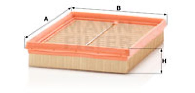 Filtr powietrza MANN-FILTER C26012 