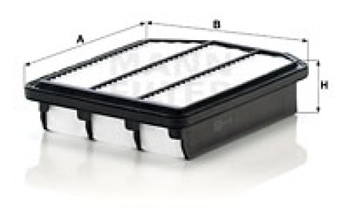 Filtr powietrza MANN-FILTER C26018 