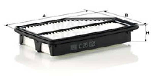 Filtr powietrza MANN-FILTER C26021 