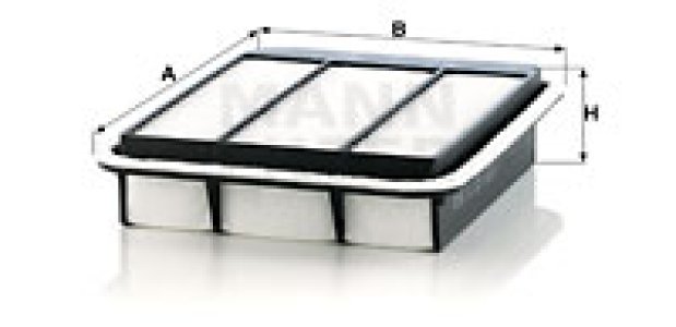 Filtr powietrza MANN-FILTER C26023 
