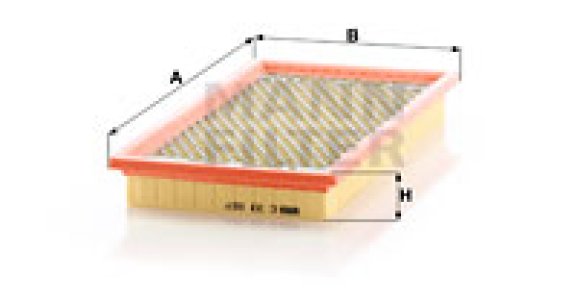 Filtr powietrza MANN-FILTER C33007 