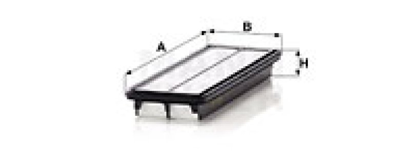 Filtr powietrza MANN-FILTER C36020 