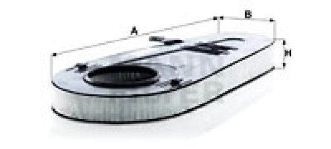 Filtr powietrza MANN-FILTER C51001 