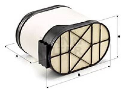 Filtr powietrza MANN-FILTER CP33540 