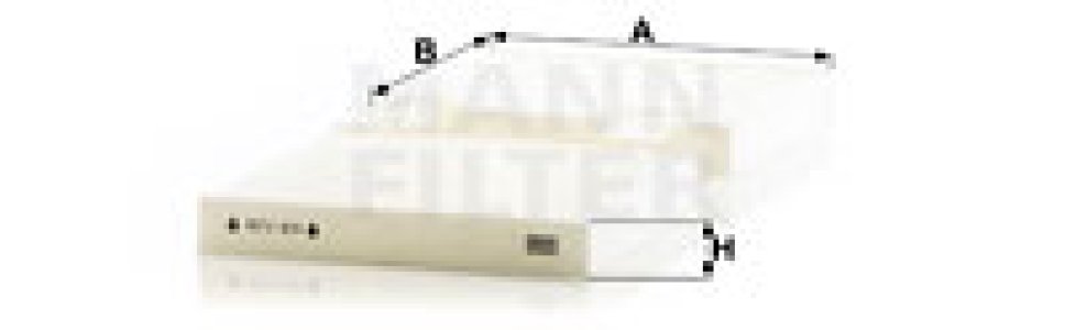 Filtr kabinowy MANN-FILTER CU19004 