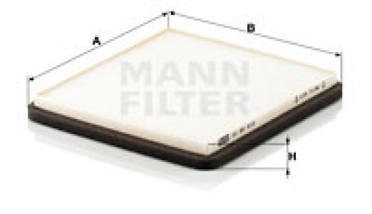 Filtr kabinowy MANN-FILTER CU20010 