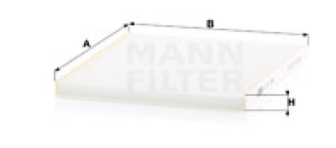 Filtr kabinowy MANN-FILTER CU21008 
