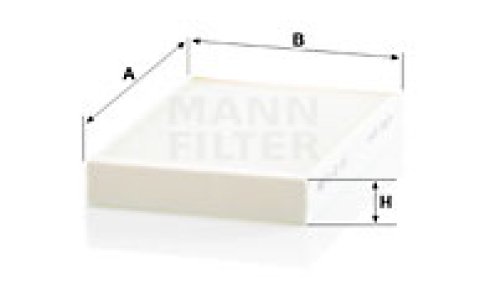 Filtr kabinowy MANN-FILTER CU22016 