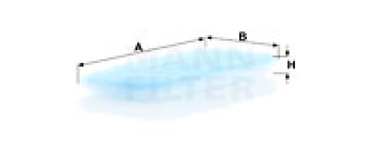 Filtr kabinowy MANN-FILTER CU22017 