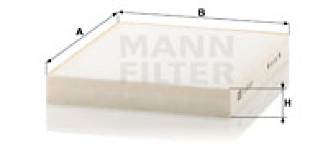 Filtr kabinowy MANN-FILTER CU23003 