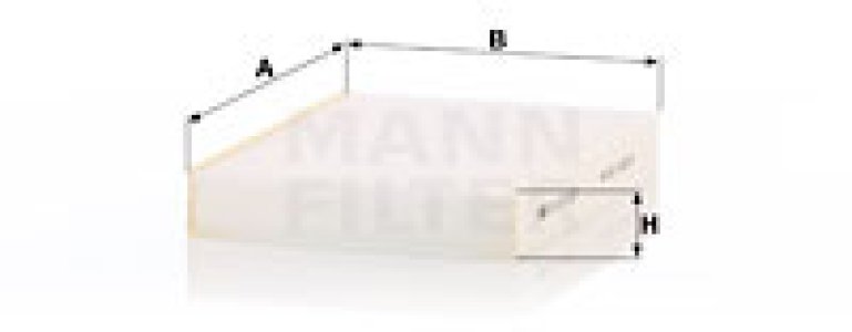 Filtr kabinowy MANN-FILTER CU25003 