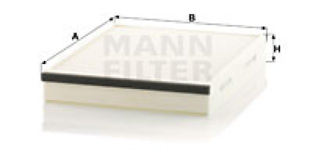 Filtr kabinowy MANN-FILTER CU25007 