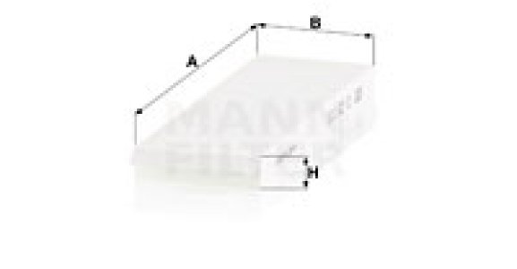 Filtr kabinowy MANN-FILTER CU25008-2 CU250082