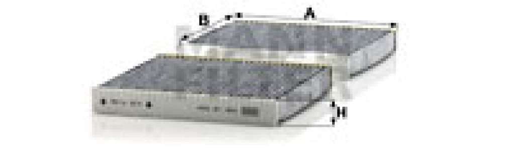 Filtr kabinowy MANN-FILTER CUK19004 