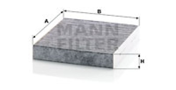 Filtr kabinowy MANN-FILTER CUK22011 