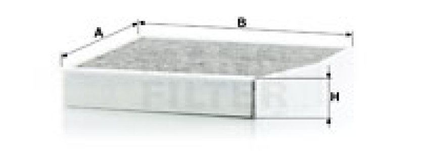 Filtr kabinowy MANN-FILTER CUK26007 