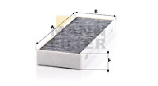 Filtr kabinowy MANN-FILTER CUK26014-2 CUK260142