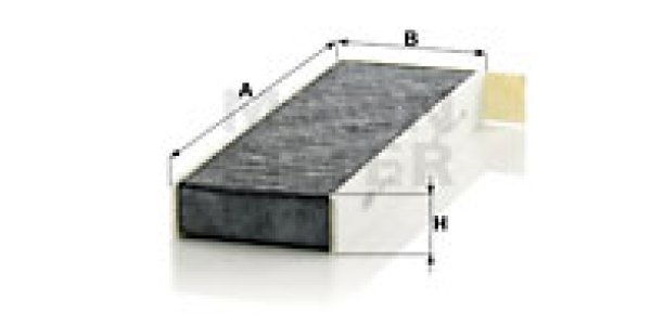 Filtr kabinowy MANN-FILTER CUK29003-2 CUK30392