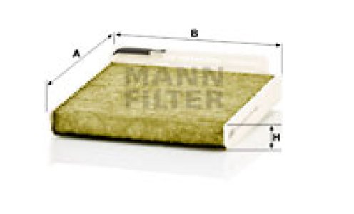 Filtr kabinowy MANN-FILTER FP1829 CU1829