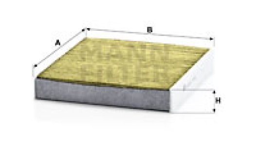 Filtr kabinowy MANN-FILTER FP2440 CUK2440