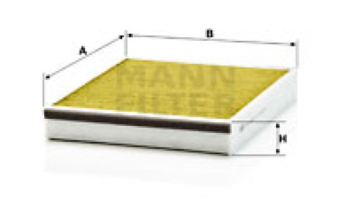 Filtr kabinowy MANN-FILTER FP25007 CUK25007