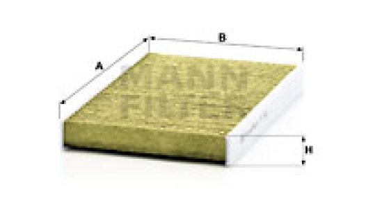 Filtr kabinowy MANN-FILTER FP2940 CUK2940
