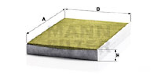 Filtr kabinowy MANN-FILTER FP2952 