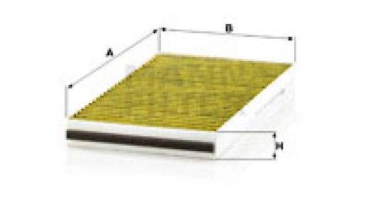 Filtr kabinowy MANN-FILTER FP3139 CUK3139