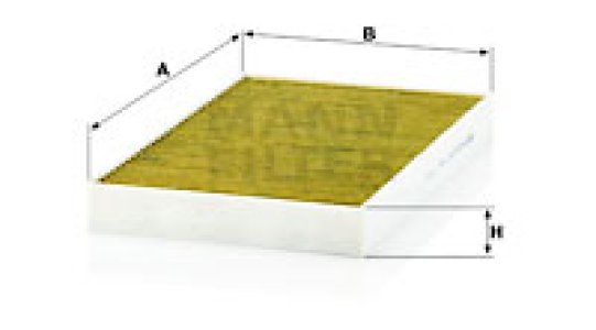 Filtr kabinowy MANN-FILTER FP3540 CUK3540