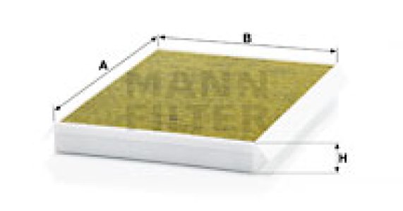 Filtr kabinowy MANN-FILTER FP3569 CUK3569