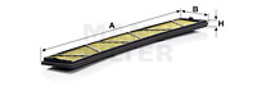 Filtr kabinowy MANN-FILTER FP6724 CUK6724