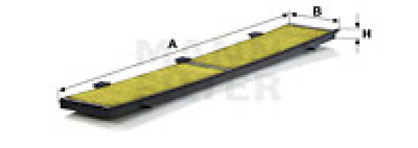 Filtr kabinowy MANN-FILTER FP8430 CUK8430