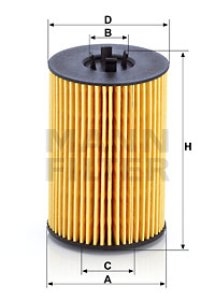 Filtr oleju MANN-FILTER HU7020Z 