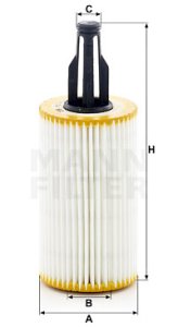 Filtr oleju MANN-FILTER HU7025Z 