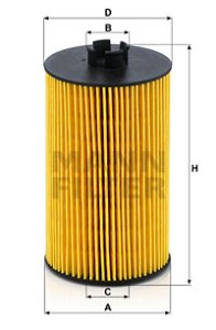 Filtr oleju MANN-FILTER HU931/7X HU9317X