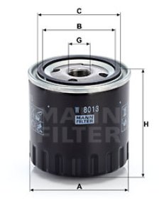 Filtr oleju MANN-FILTER W8013 
