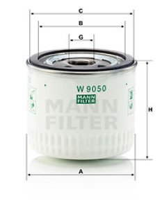 Filtr oleju MANN-FILTER W9050 W92032