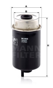 Filtr paliwa MANN-FILTER WK8038 