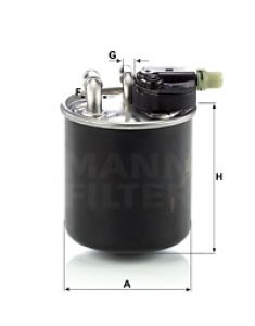 Filtr paliwa MANN-FILTER WK820/14 WK82014