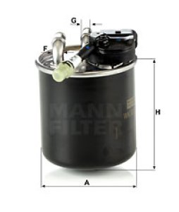 Filtr paliwa MANN-FILTER WK820/17 WK82017
