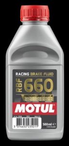 DOT RBF 660  BRAKE FLUID MOTUL 0.5L 101666 DOT405L