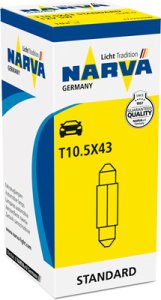 ŻARÓWKA C5W 12V SOFITOWA NARVA 171753000 5W12VSV85